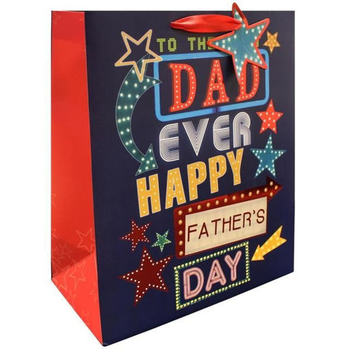 Picture of BEST DAD EVER LARGE GIFT BAG